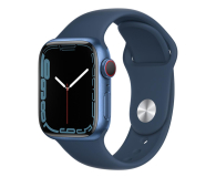 Apple Watch 7 41/Blue Aluminum/Abyss Blue Sport LTE - 686494 - zdjęcie 1